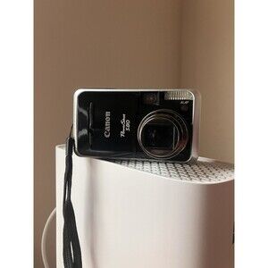 Canon PowerShot S80 8MP Digital Camera Bundle Battery SD Card & Charger